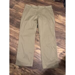 Nike Dri-Fit Golf Pants Mens 40X32 Beige Khaki Outdoors Lightweight Comfort Cool